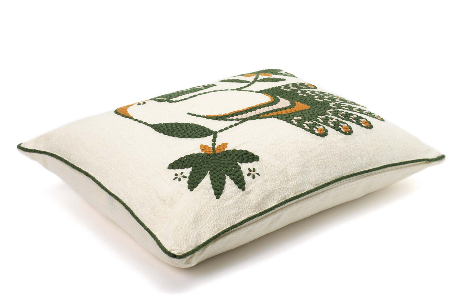 【海外取寄品】ELITIS(エリティス) Cristobal クッション(Figuier) 55x40cm 中材付