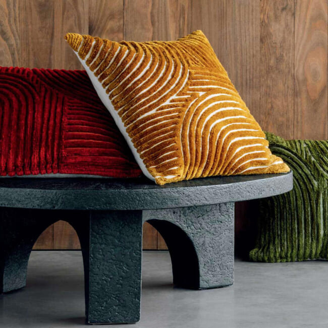 【海外取寄品】ELITIS(エリティス) Edmond クッション 50x50cm 中材付