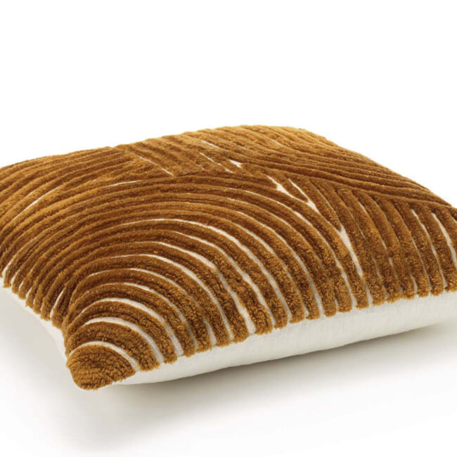 【海外取寄品】ELITIS(エリティス) Edmond クッション(Ocre) 50x50cm 中材付