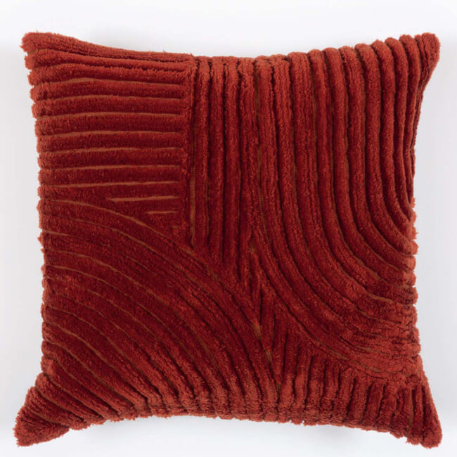 【海外取寄品】ELITIS(エリティス) Edmond クッション(Argile) 50x50cm 中材付