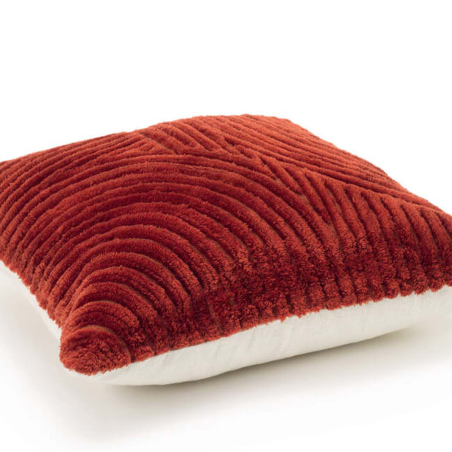 【海外取寄品】ELITIS(エリティス) Edmond クッション(Argile) 50x50cm 中材付