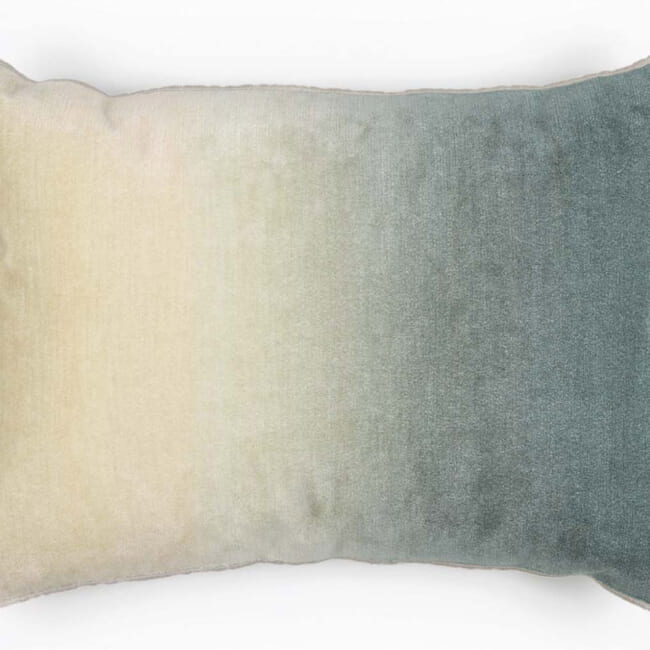 【海外取寄品】ELITIS(エリティス) Fortune クッション(Bleu d'orage) 55x40cm 中材付