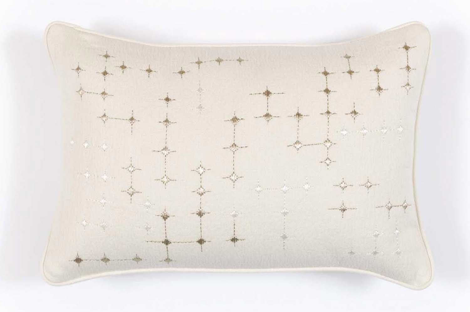 【海外取寄品】ELITIS(エリティス) Gabriel クッション(Neige) 45x30cm 中材付