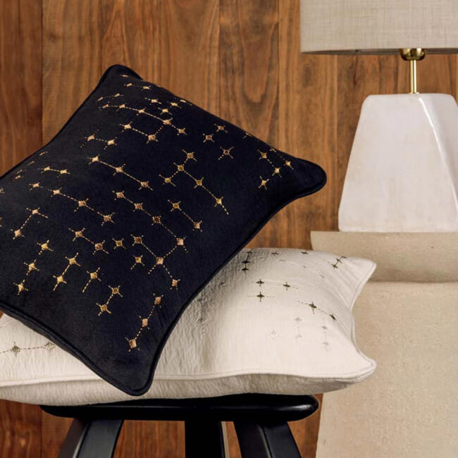 【海外取寄品】ELITIS(エリティス) Gabriel クッション 45x30cm 中材付