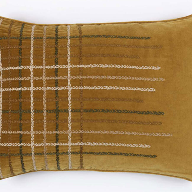 【海外取寄品】ELITIS(エリティス) Henry クッション(Doré) 55x40cm 中材付