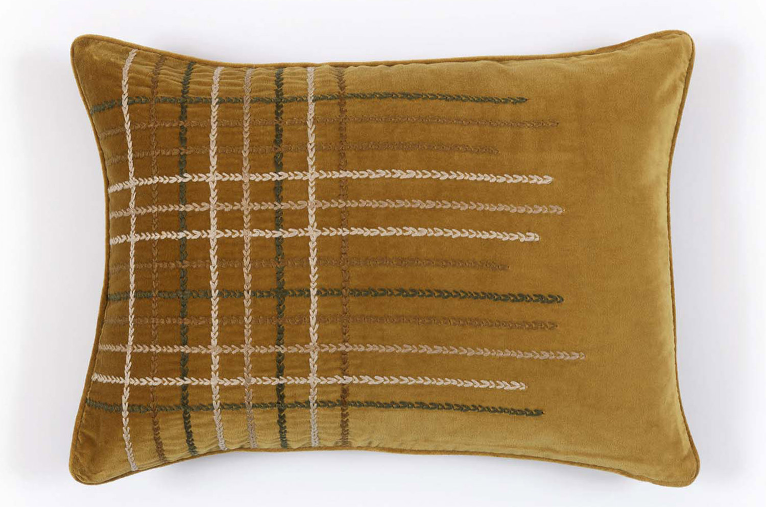 【海外取寄品】ELITIS(エリティス) Henry クッション(Doré) 55x40cm 中材付