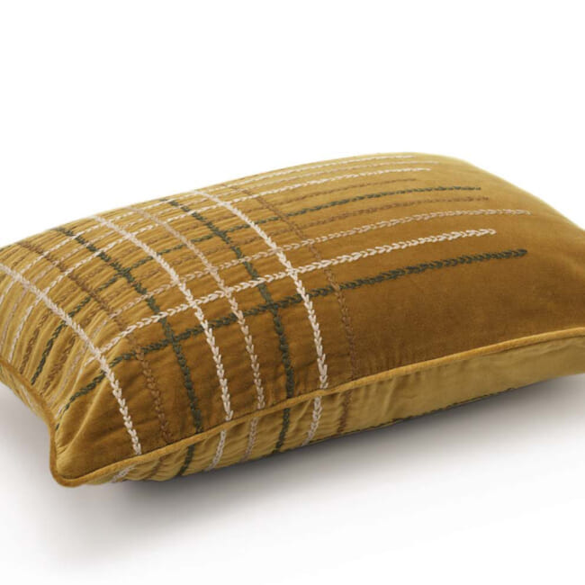 【海外取寄品】ELITIS(エリティス) Henry クッション(Doré) 55x40cm 中材付