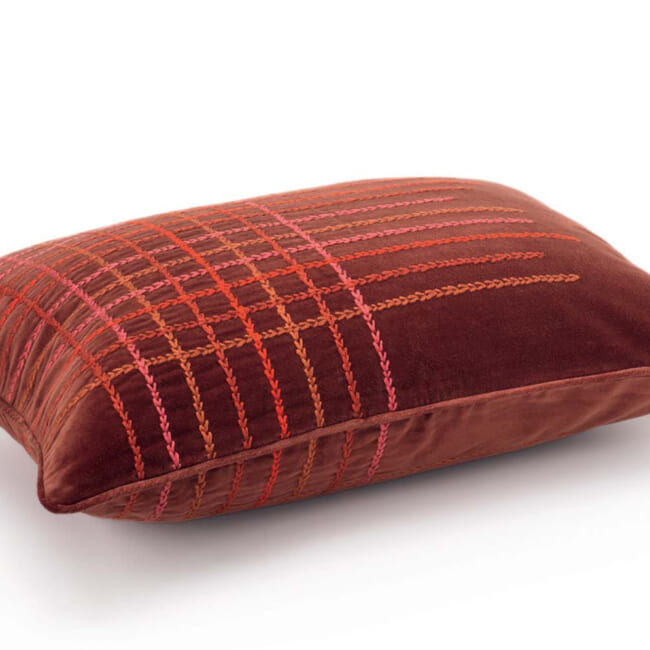 【海外取寄品】ELITIS(エリティス) Henry クッション(Renard) 55x40cm 中材付