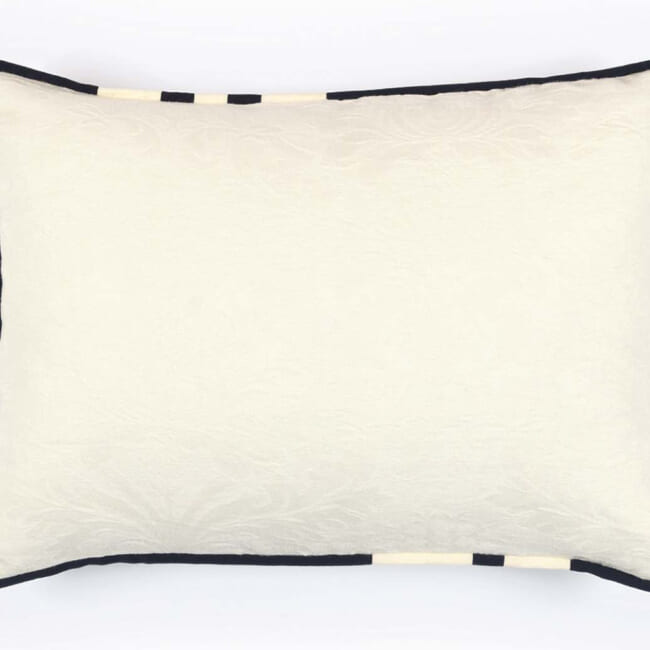 【海外取寄品】ELITIS(エリティス) Hudson クッション(Albâtre) 55x40cm 中材付