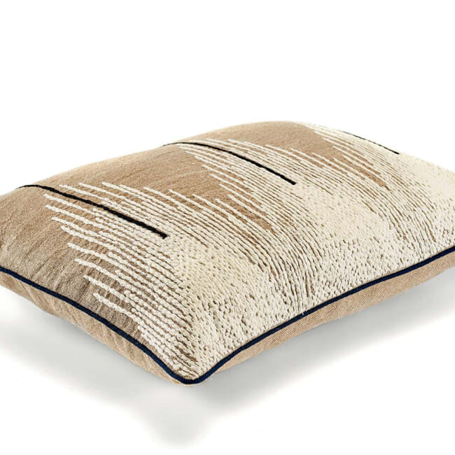 【海外取寄品】ELITIS(エリティス) Josephine クッション(White story) 55x40cm 中材付