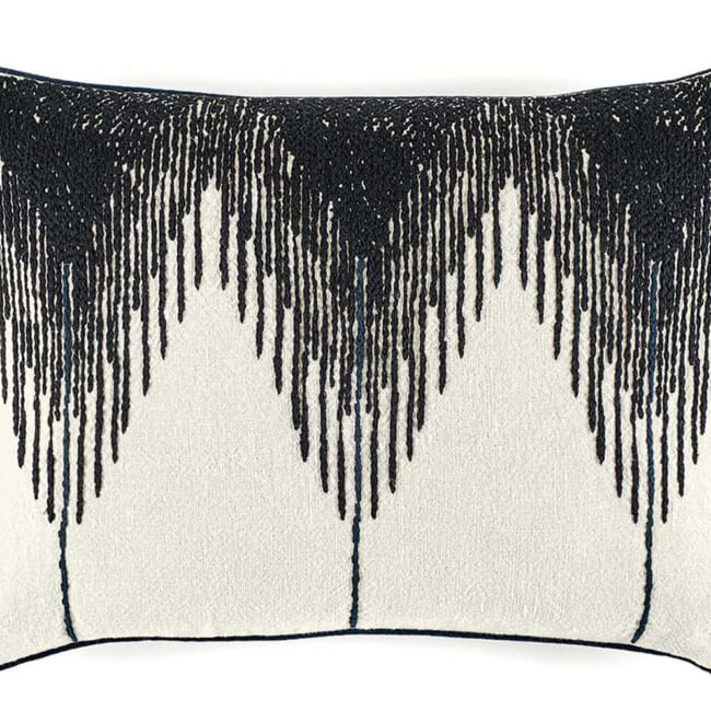 【海外取寄品】ELITIS(エリティス) Josephine クッション(Night & day) 55x40cm 中材付