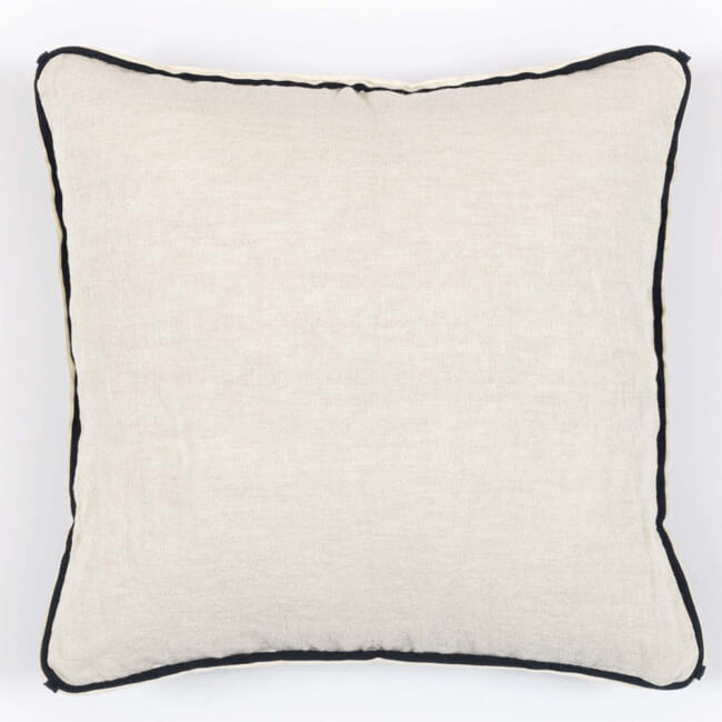 【海外取寄品】ELITIS(エリティス) Manhattan Square クッション(Galet) 50x50cm 中材付