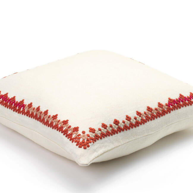 【海外取寄品】ELITIS(エリティス) Maya クッション(Grenadine) 50x50cm 中材付