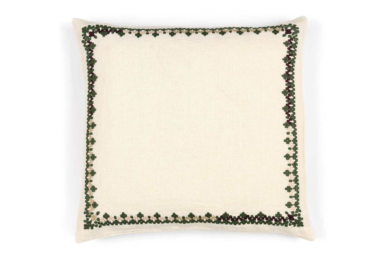 【海外取寄品】ELITIS(エリティス) Maya クッション(Figuier) 50x50cm 中材付