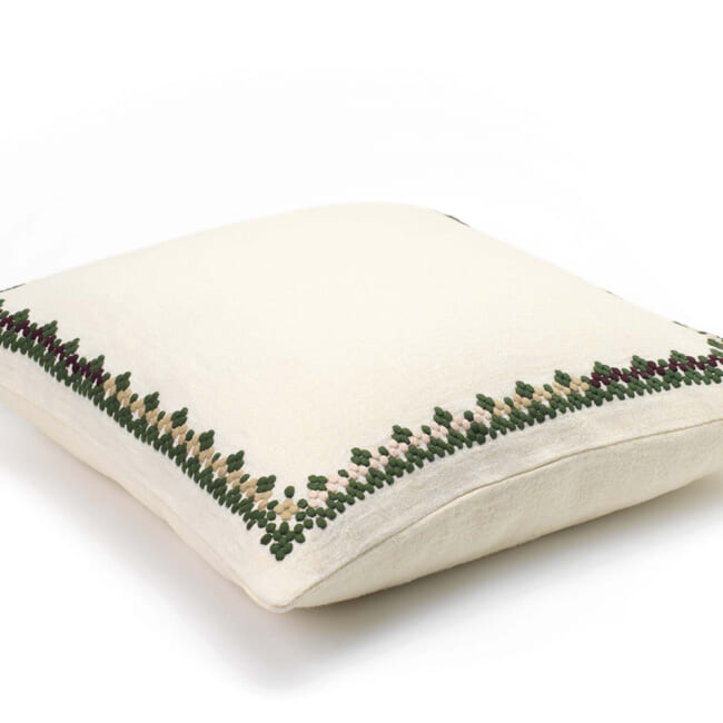 【海外取寄品】ELITIS(エリティス) Maya クッション(Figuier) 50x50cm 中材付