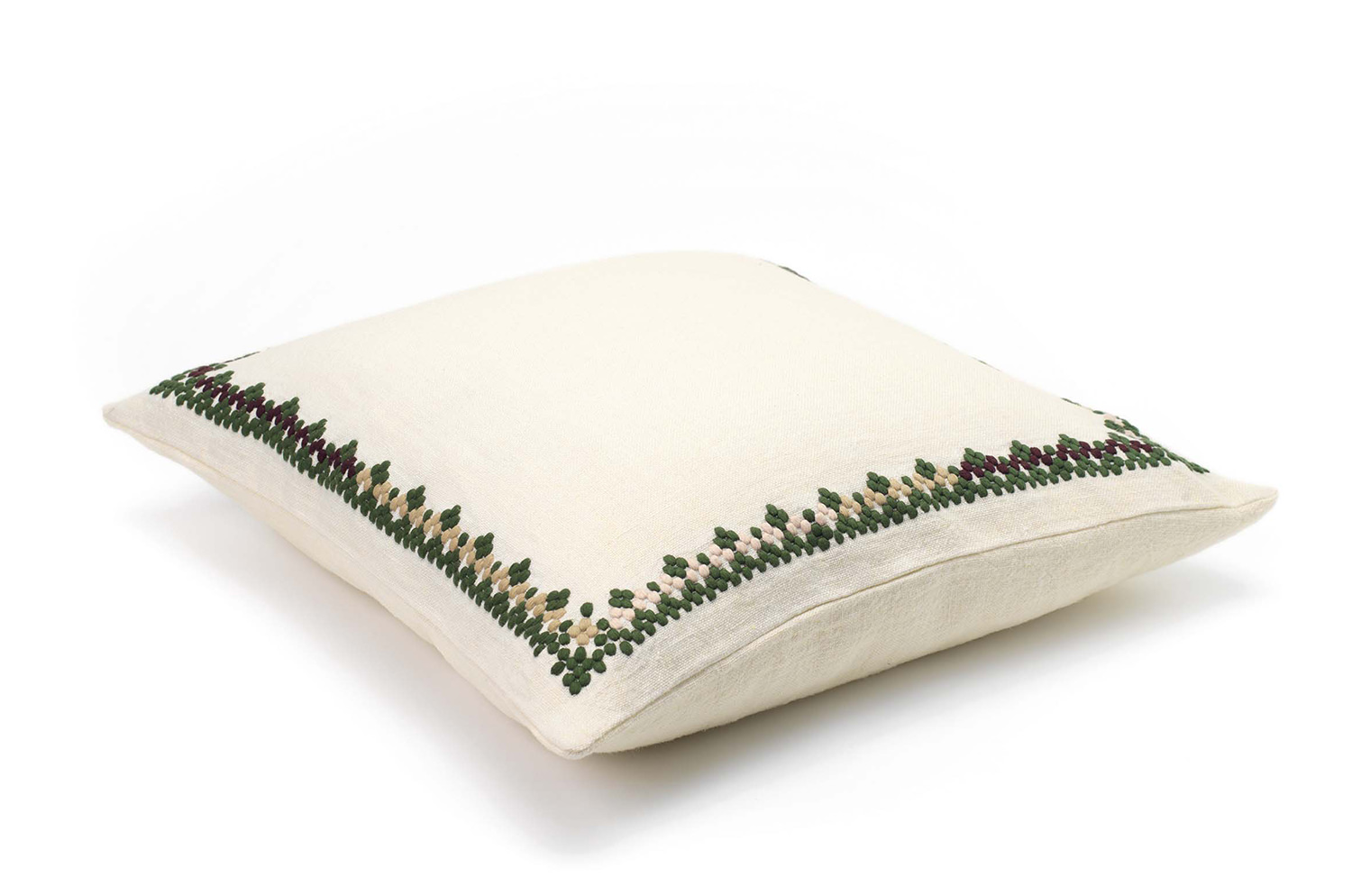 【海外取寄品】ELITIS(エリティス) Maya クッション(Figuier) 50x50cm 中材付