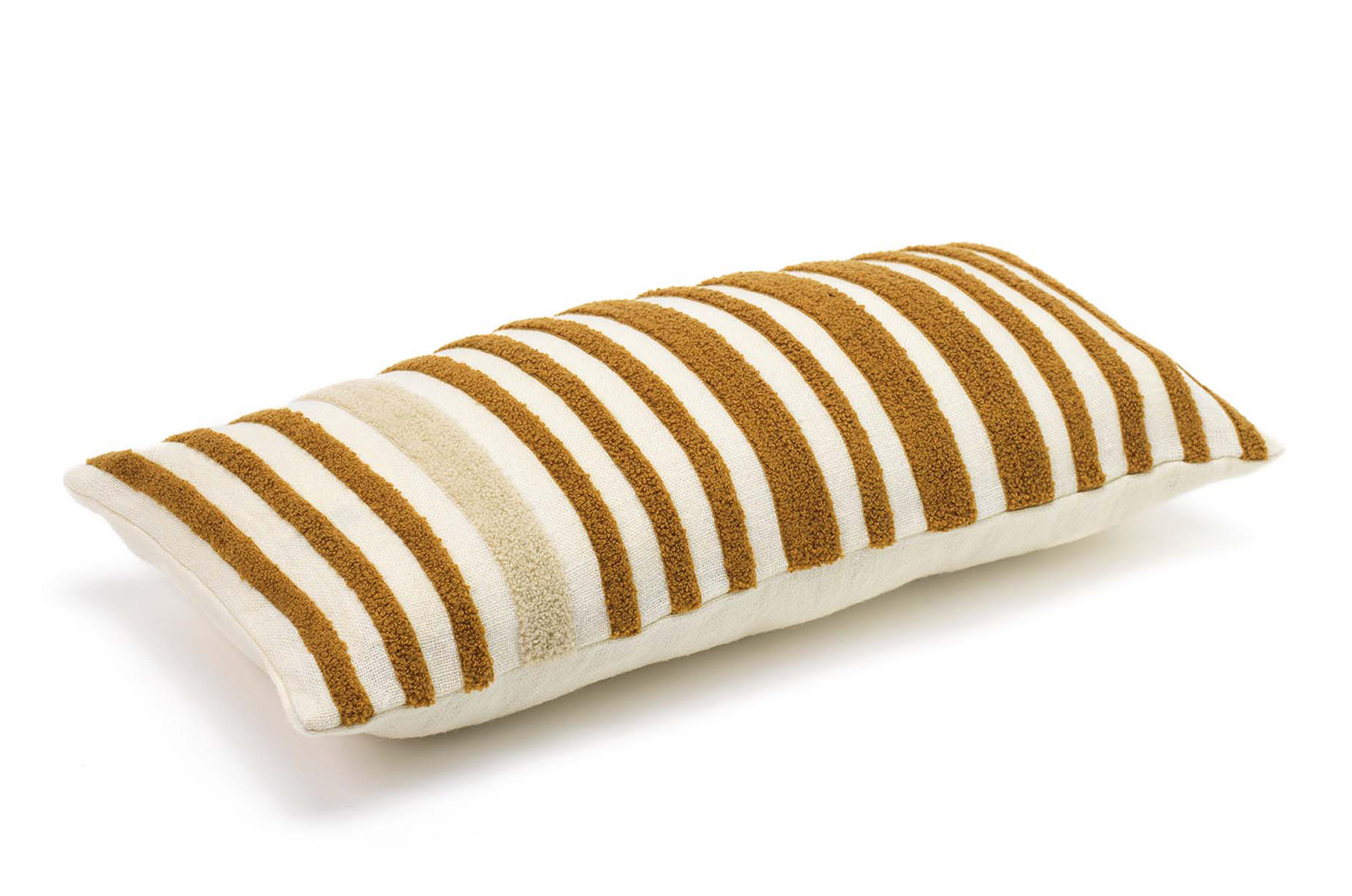 【海外取寄品】ELITIS(エリティス) Monterrey クッション(Safran) 50x25cm 中材付