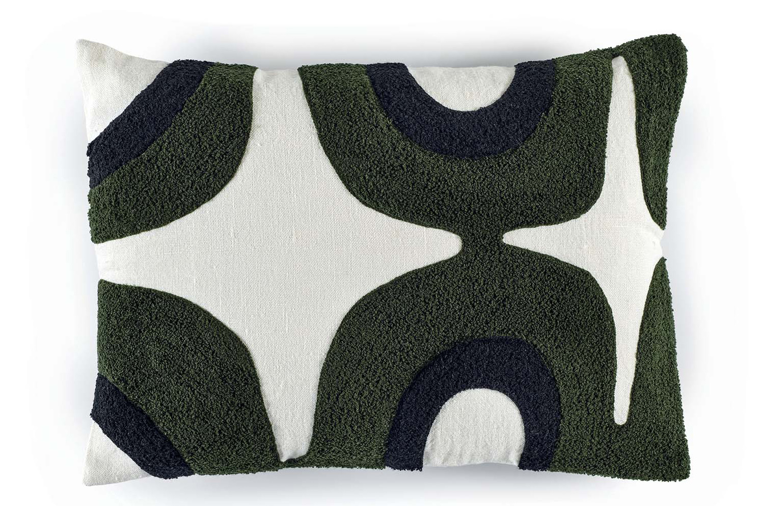 【海外取寄品】ELITIS(エリティス) Nirvana クッション(Kaki) 55x40cm 中材付