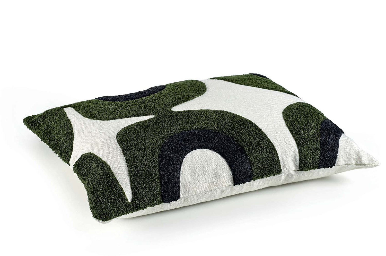 【海外取寄品】ELITIS(エリティス) Nirvana クッション(Kaki) 55x40cm 中材付