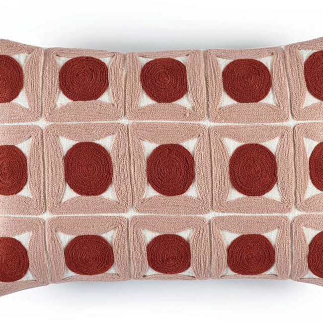 【海外取寄品】ELITIS(エリティス) Samsara クッション(Darling) 45x30cm 中材付