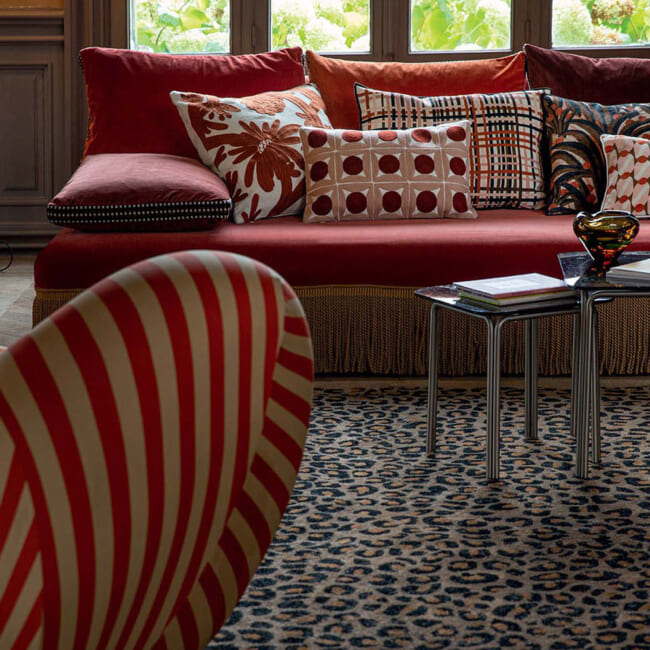 【海外取寄品】ELITIS(エリティス) Samsara クッション(Darling) 45x30cm 中材付