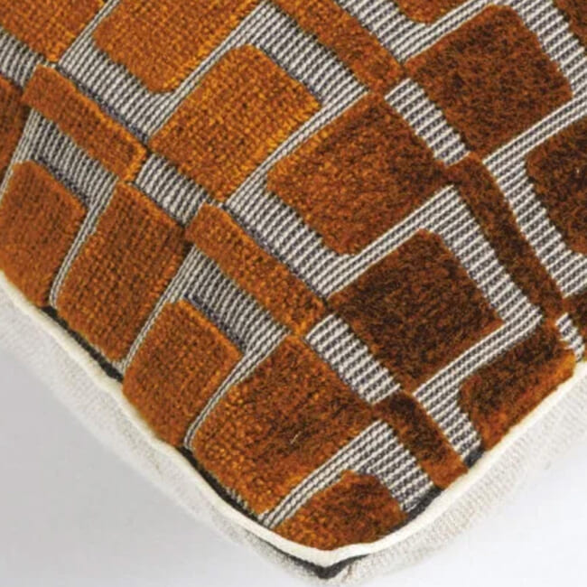 【海外取寄品】CASAMANCE ANALOGIE アナロジー クッションカバー(Fauve) 45×45cm