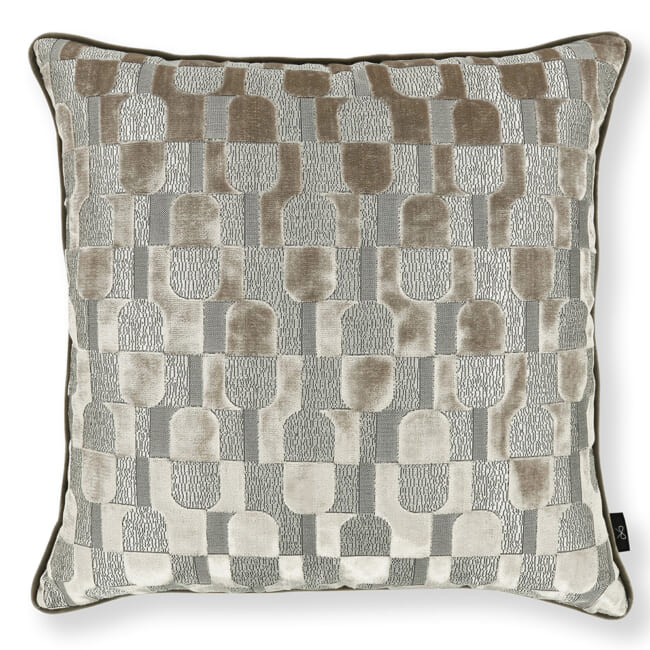 【海外取寄品】BLACK edition(ブラックエディション) Arkose クッション(Pumice) 55x55cm 中材付