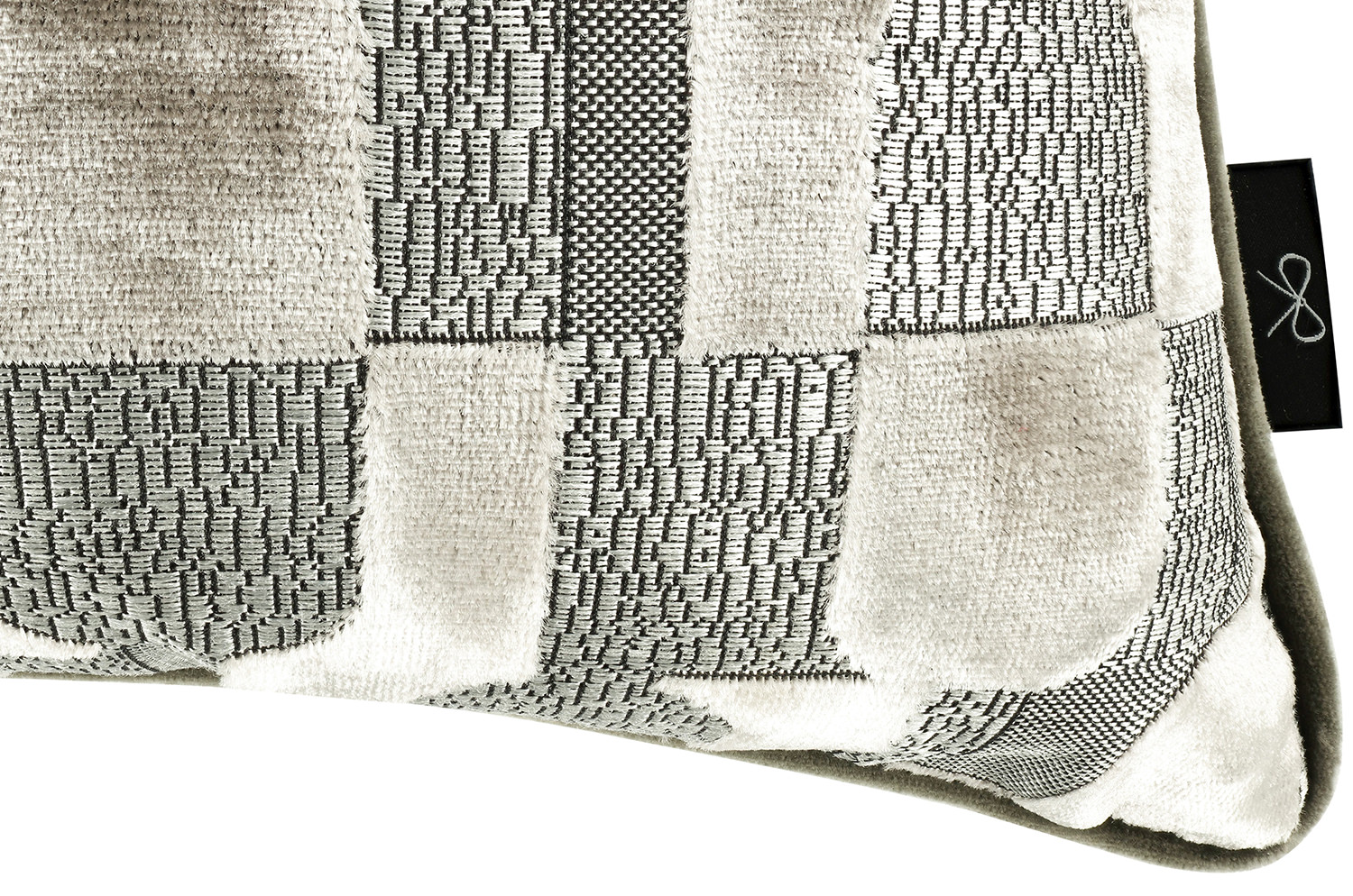 【海外取寄品】BLACK edition(ブラックエディション) Arkose クッション(Pumice) 55x55cm 中材付