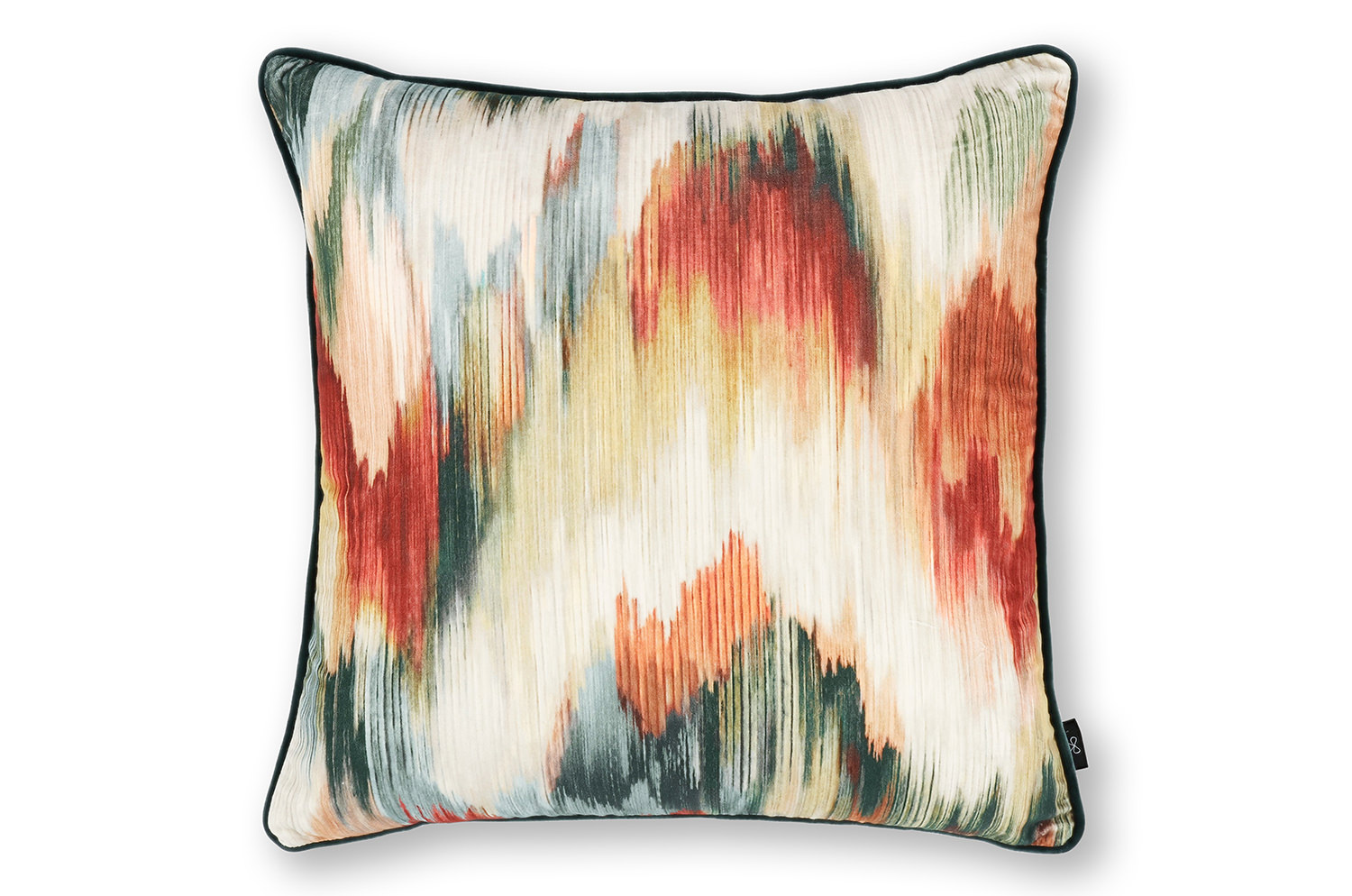 【海外取寄品】BLACK edition(ブラックエディション) Ebruクッション(Amazonia) 55x55cm 中材付