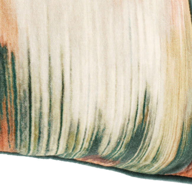 【海外取寄品】BLACK edition(ブラックエディション) Ebruクッション(Amazonia) 55x55cm 中材付