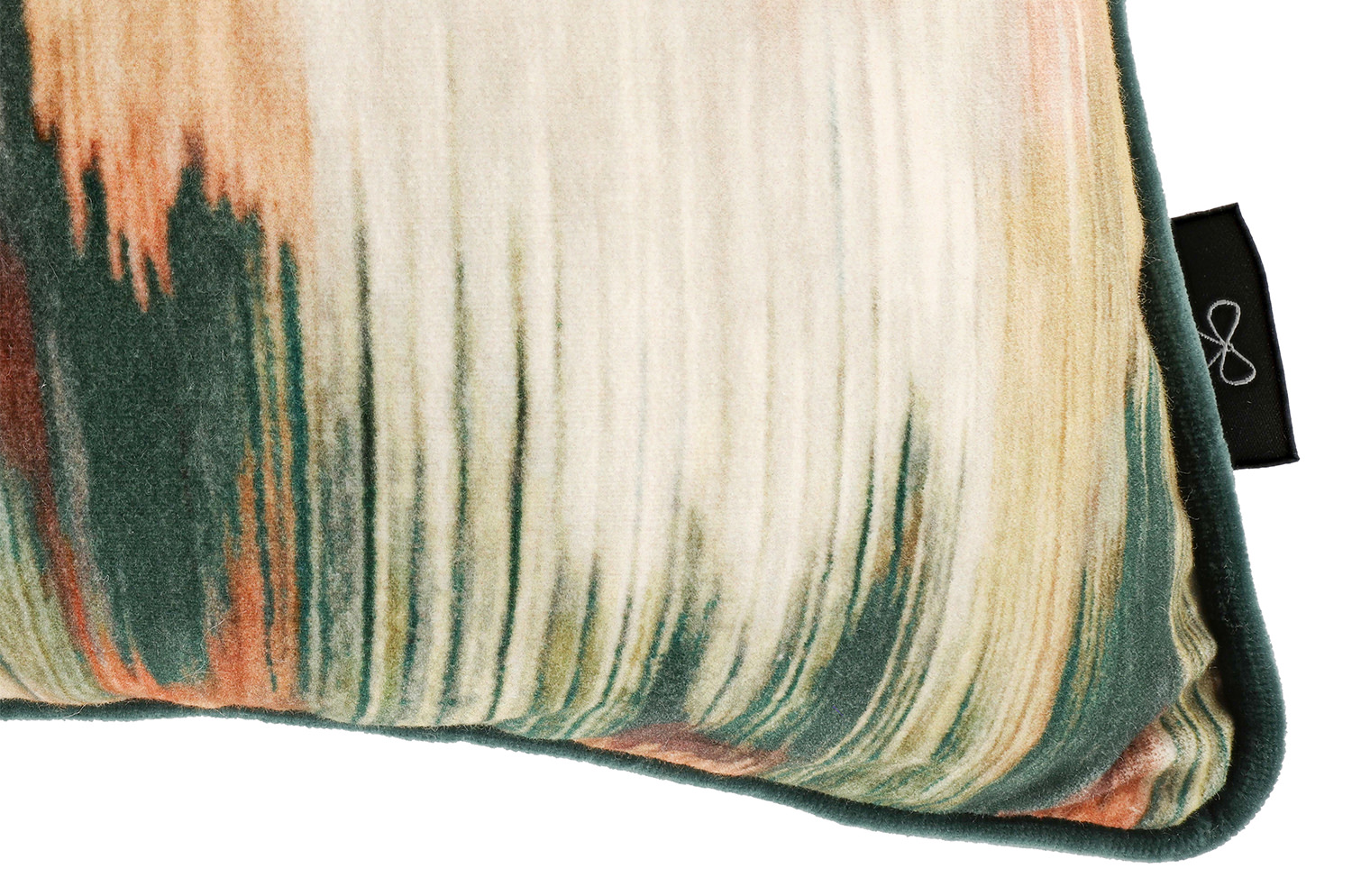 【海外取寄品】BLACK edition(ブラックエディション) Ebruクッション(Amazonia) 55x55cm 中材付