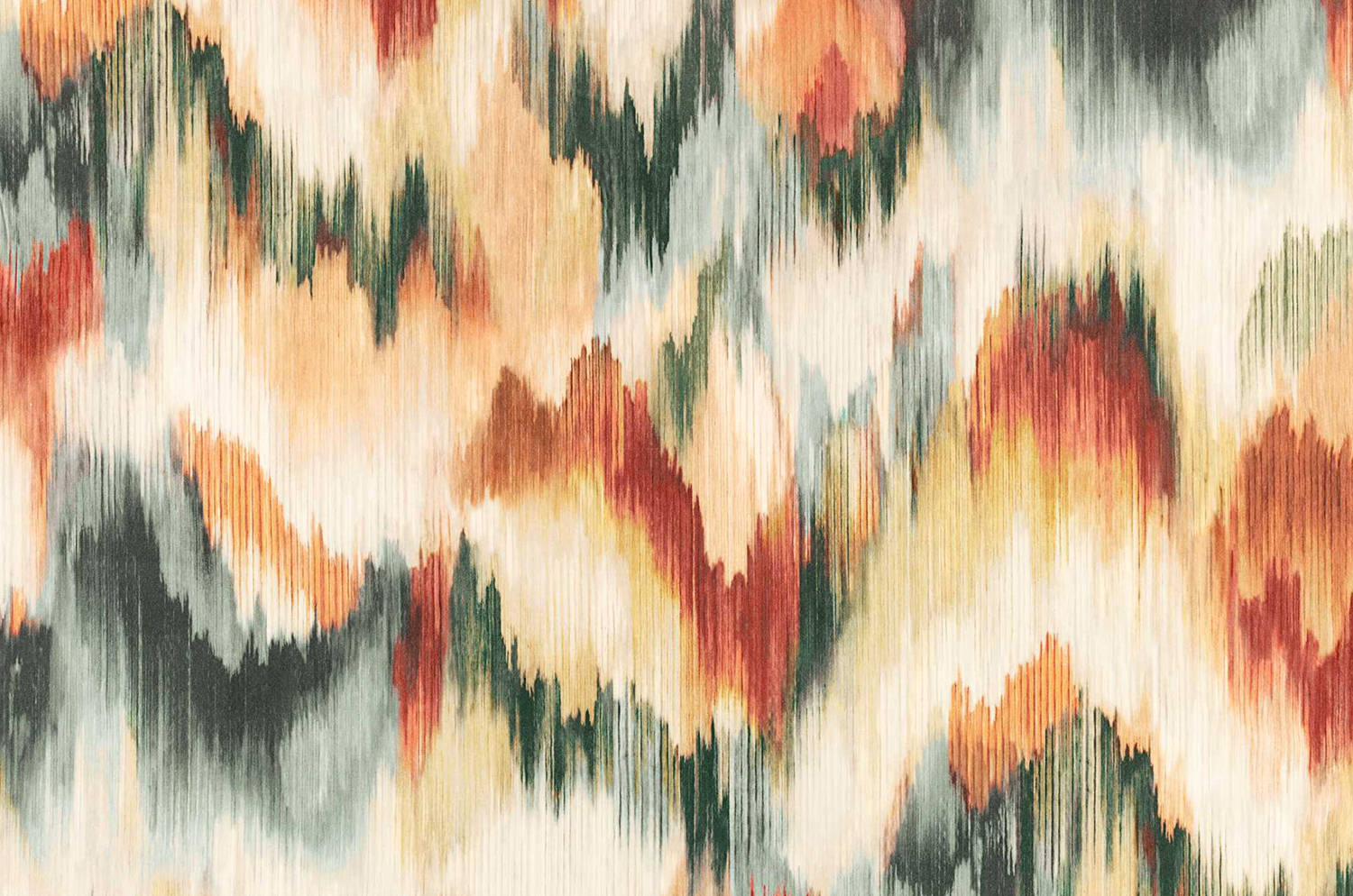 【海外取寄品】BLACK edition(ブラックエディション) Ebruクッション(Amazonia) 55x55cm 中材付