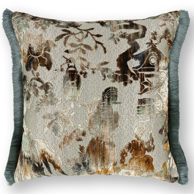 【海外取寄品】BLACK edition(ブラックエディション) Isenzo クッション(Oxide) 55x55cm 中材付