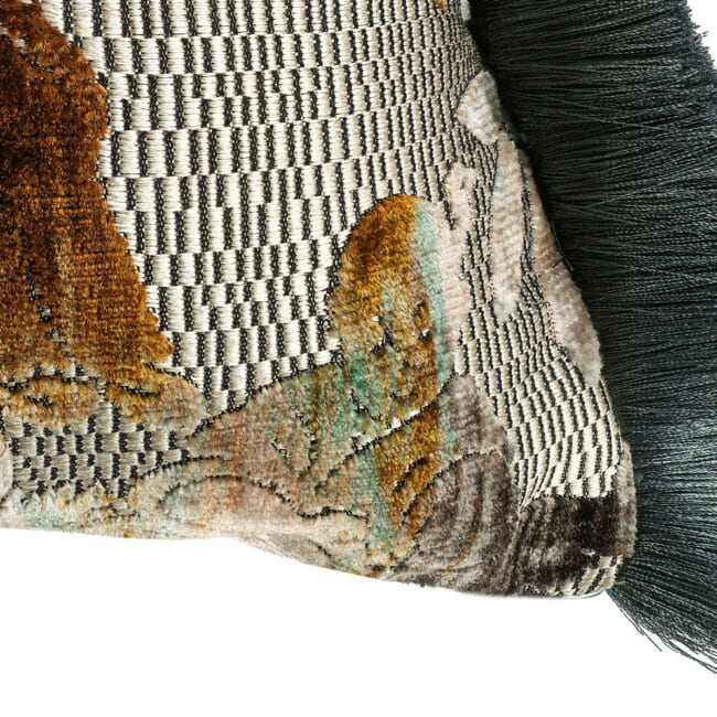 【海外取寄品】BLACK edition(ブラックエディション) Isenzo クッション(Oxide) 55x55cm 中材付