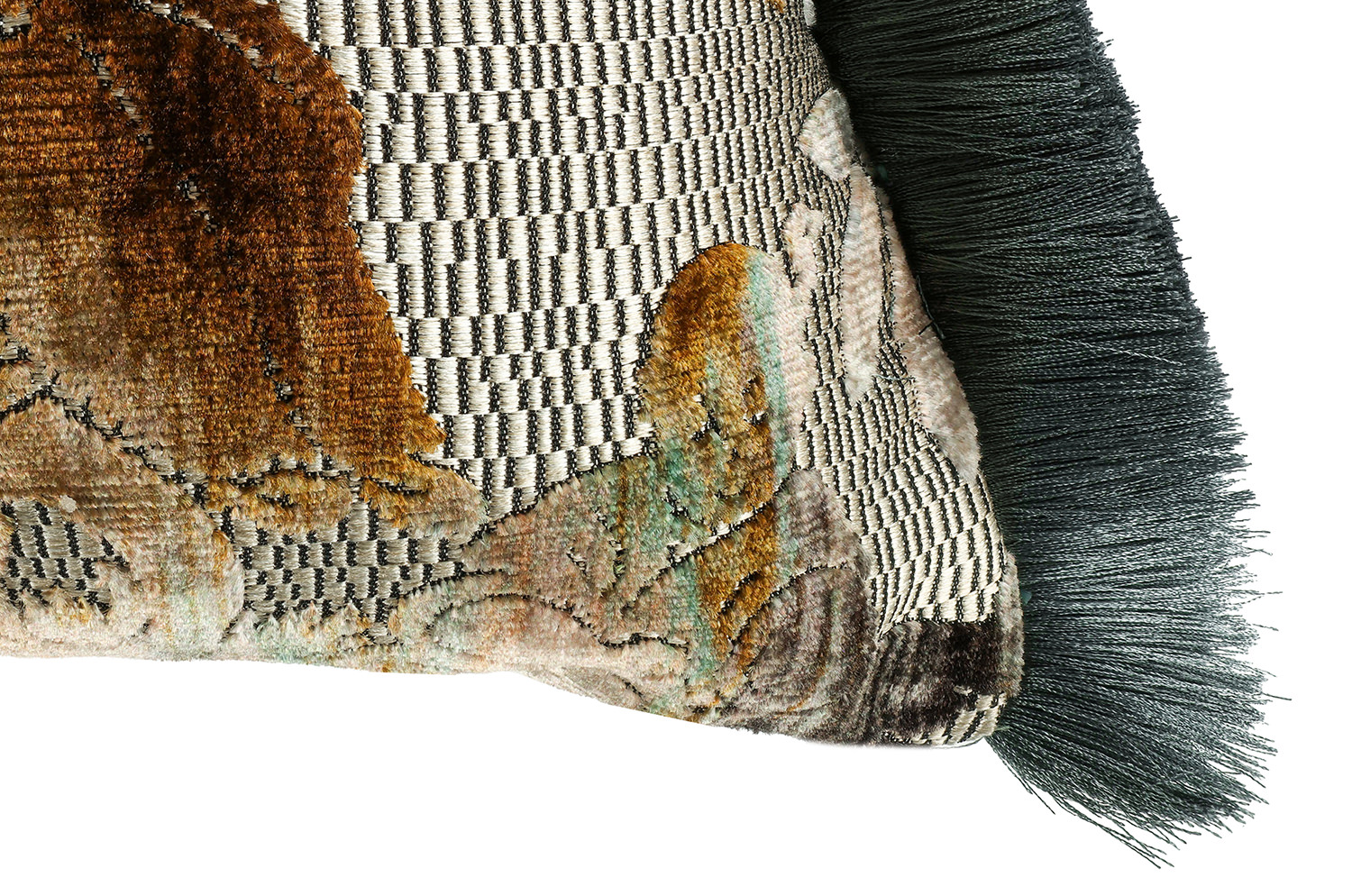 【海外取寄品】BLACK edition(ブラックエディション) Isenzo クッション(Oxide) 55x55cm 中材付