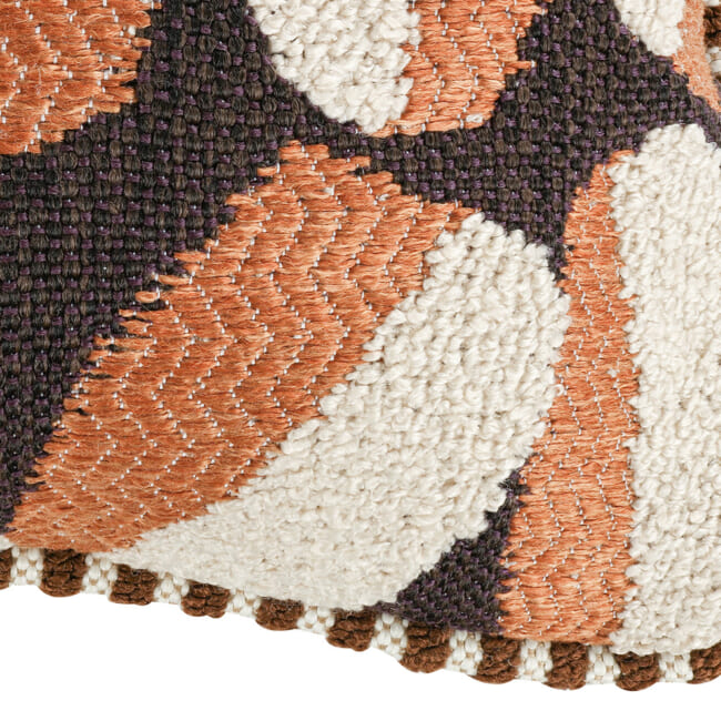 【海外取寄品】BLACK edition(ブラックエディション) Timor Outdoor クッション(Mehndi) 55x55cm 中材付