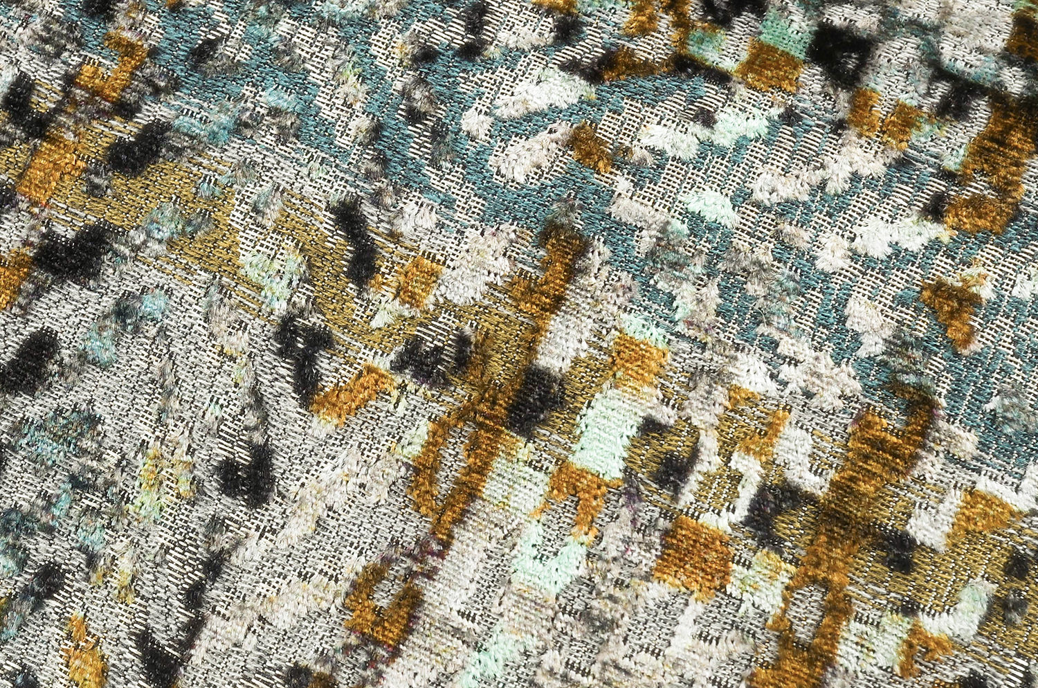 【海外取寄品】BLACK edition(ブラックエディション) Zurana クッション(Teal) 55x55cm 中材付