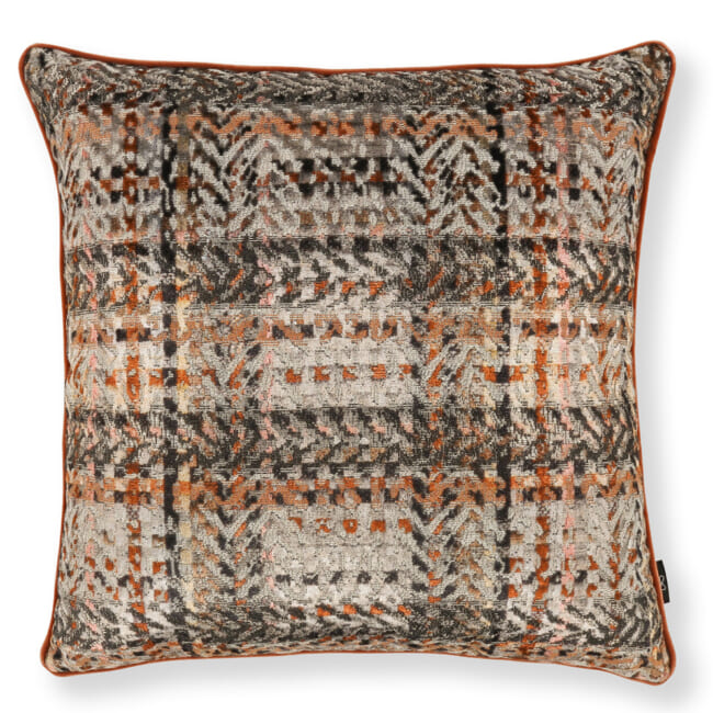 【海外取寄品】BLACK edition(ブラックエディション) Zurana クッション(Cayenne) 55x55cm 中材付