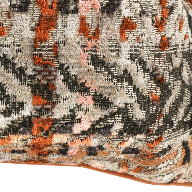 【海外取寄品】BLACK edition(ブラックエディション) Zurana クッション(Cayenne) 55x55cm 中材付