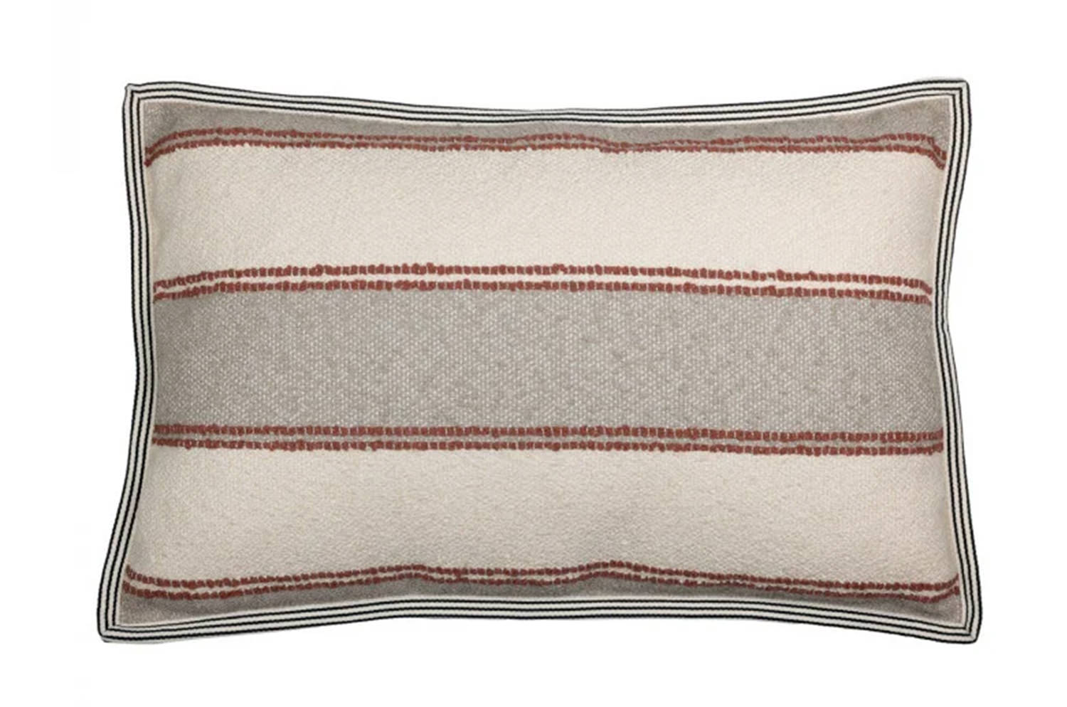 【海外取寄品】CASAMANCE APACHE アパッシュ クッションカバー(Taupe terracotta) 60×40cm