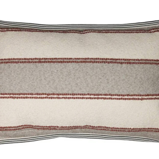 【海外取寄品】CASAMANCE APACHE アパッシュ クッションカバー(Taupe terracotta) 60×40cm