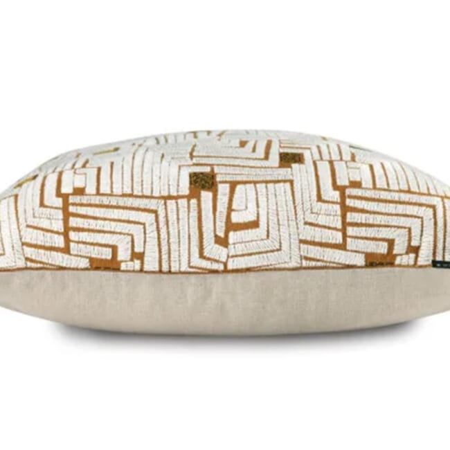 【海外取寄品】CASAMANCE COMPOSITION コンポジション クッションカバー(Orange terreux) 45×45cm