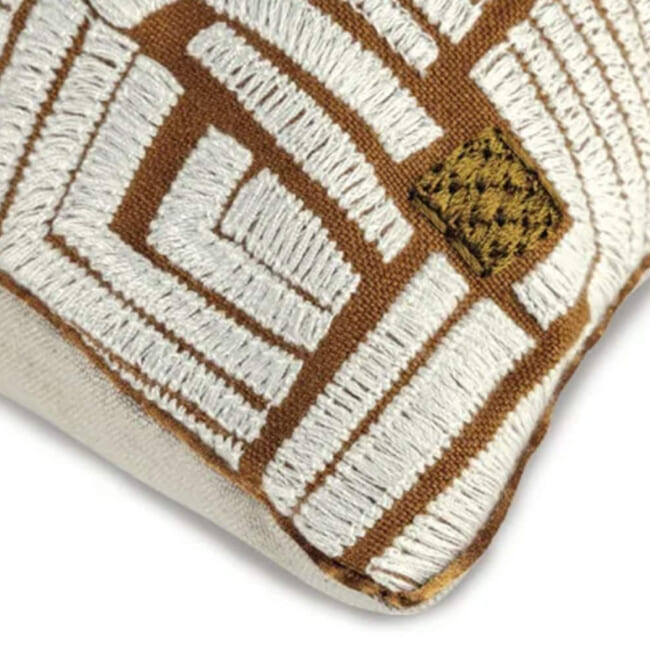 【海外取寄品】CASAMANCE COMPOSITION コンポジション クッションカバー(Orange terreux) 45×45cm