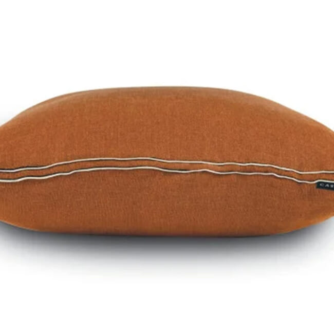 【海外取寄品】CASAMANCE COTE LIN コートリン クッションカバー(Terracota) 45×45cm