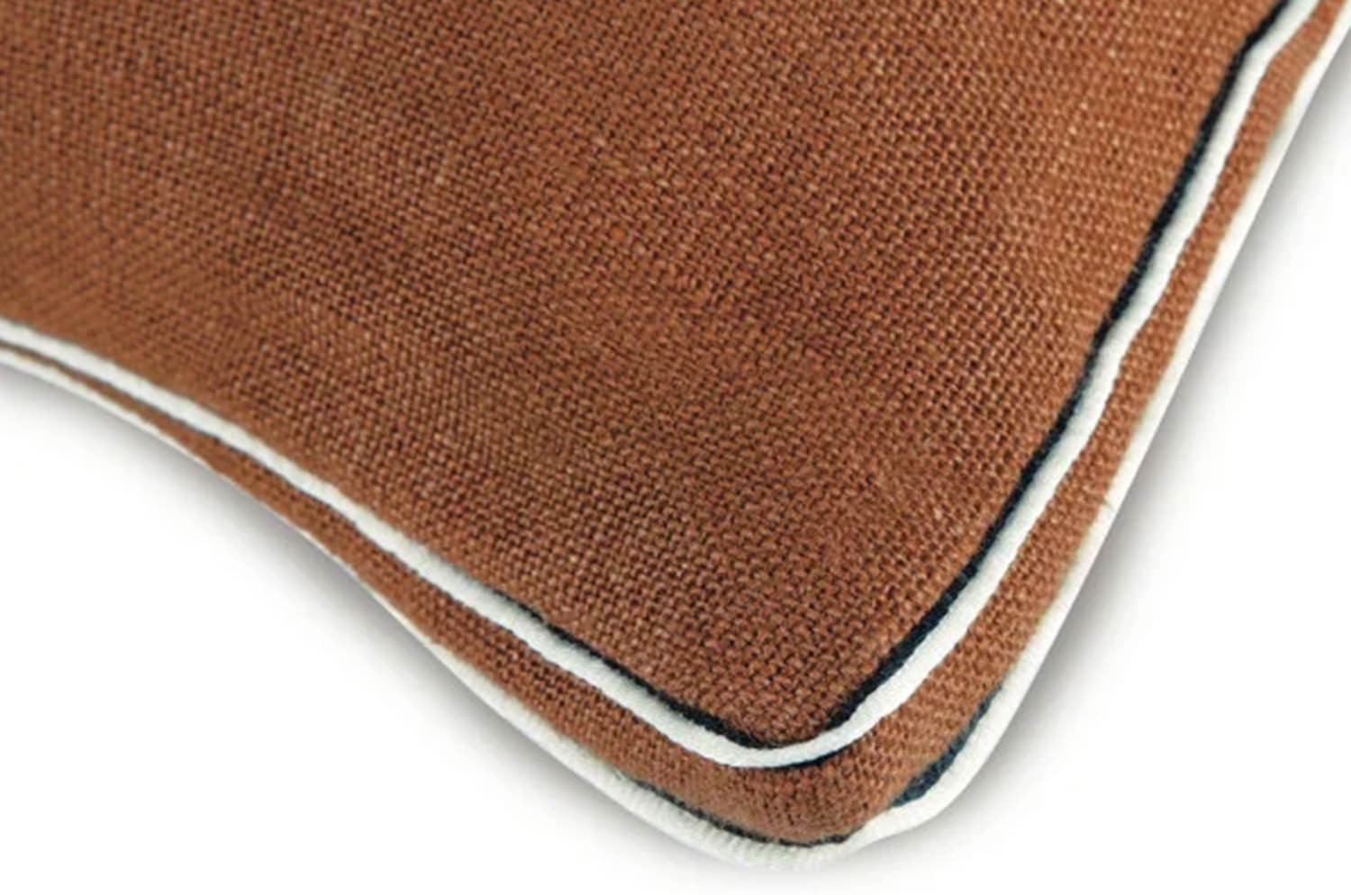 【海外取寄品】CASAMANCE COTE LIN コートリン クッションカバー(Terracota) 45×45cm