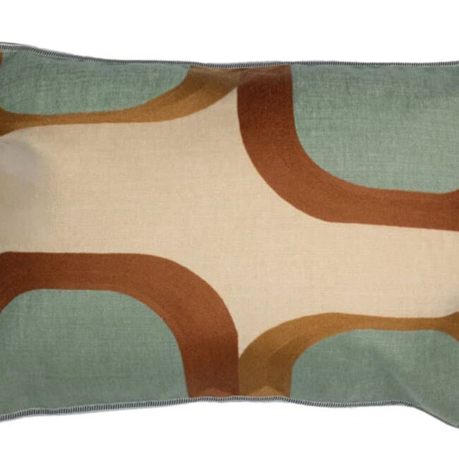【海外取寄品】CASAMANCE DAKOTA ダコタ クッションカバー(Praline vert sauvage) 60×40cm