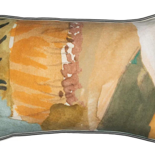 【海外取寄品】CASAMANCE DOUCEUR ARDENTE ダドゥスール アルデンテ クッションカバー(Persan ambre) 60×40cm