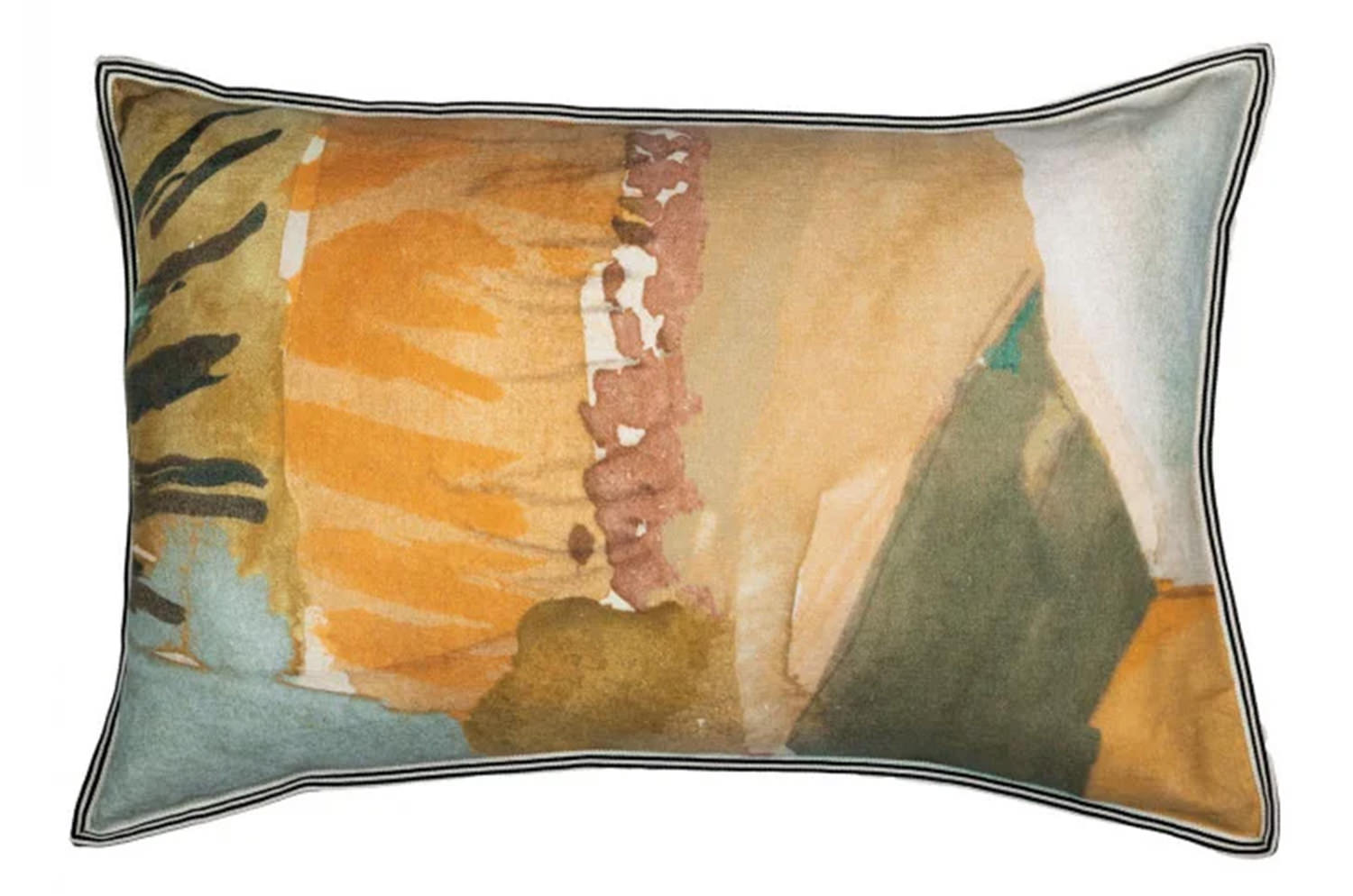 【海外取寄品】CASAMANCE DOUCEUR ARDENTE ダドゥスール アルデンテ クッションカバー(Persan ambre) 60×40cm