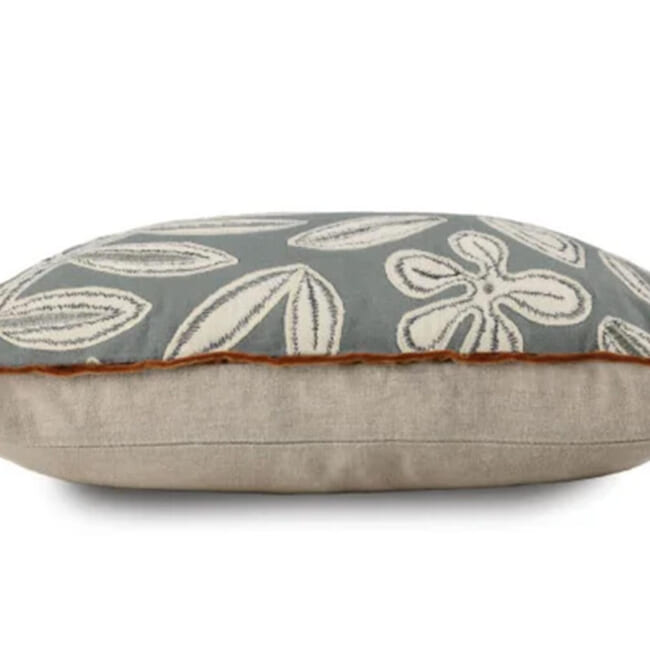 【海外取寄品】CASAMANCE FORGET ME NOT フォーゲットミーノット クッションカバー(Pierre bleue) 50×30cm