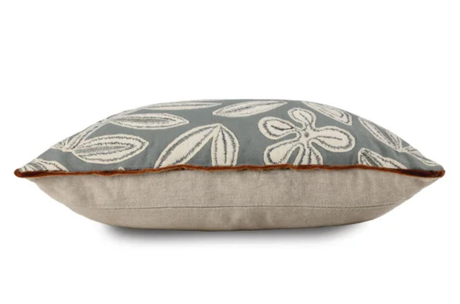 【海外取寄品】CASAMANCE FORGET ME NOT フォーゲットミーノット クッションカバー(Pierre bleue) 50×30cm